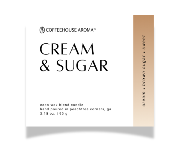 Candle: Cream & Sugar